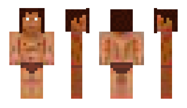 Minecraft skin pembe