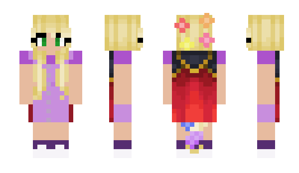 Minecraft skin f1owerr