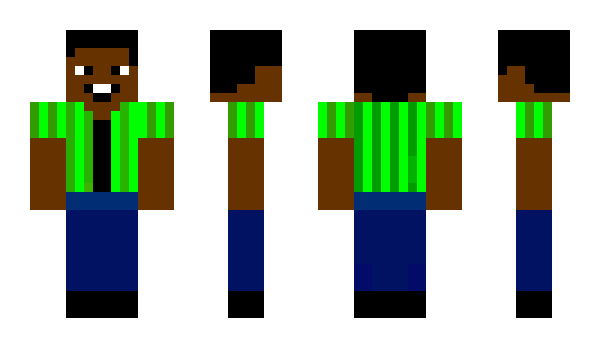 Minecraft skin 3merald