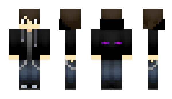 Minecraft skin Endertime