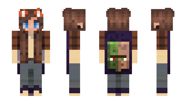 Minecraft скин по нику PinkishSign