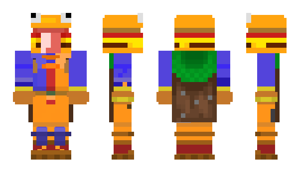 Minecraft skin SebbyBackShots