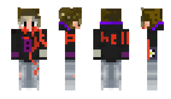 Minecraft skin bloxman4455445