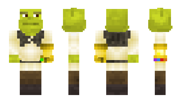 Minecraft skin Shrek321