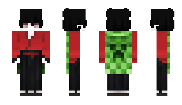 Minecraft skin uwup