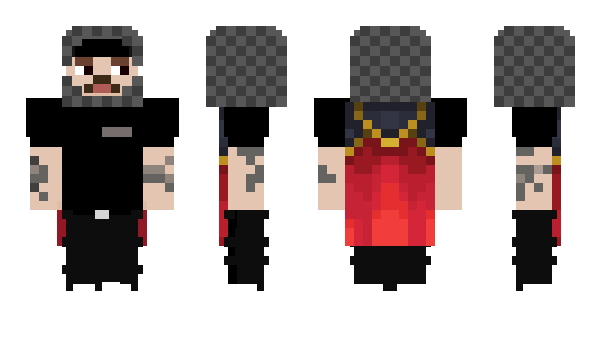 Minecraft skin MerchiDR