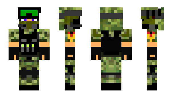 Minecraft skin TheIronWolf