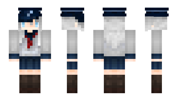 Minecraft skin Mikuzuki