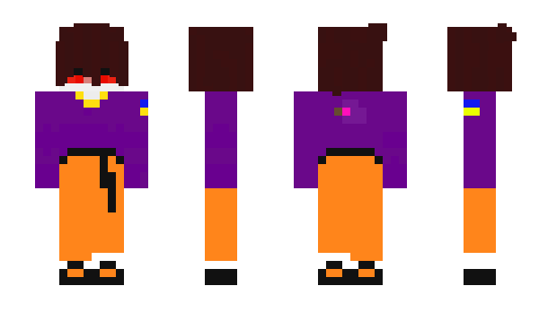 Minecraft skin TToIIIJlbIu