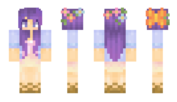 Minecraft skin Adene