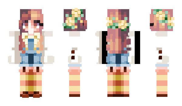 Minecraft skin MilliNeko