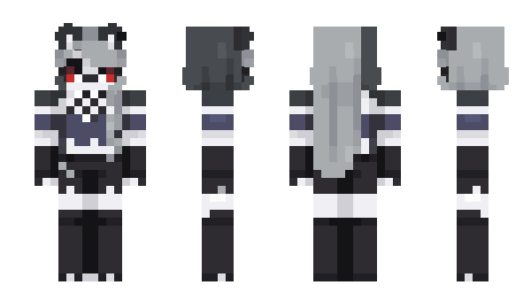 Minecraft скин по нику gothfurry