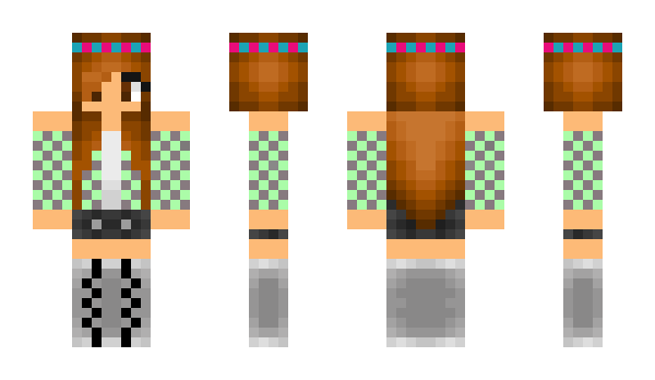 Minecraft skin Milzlol