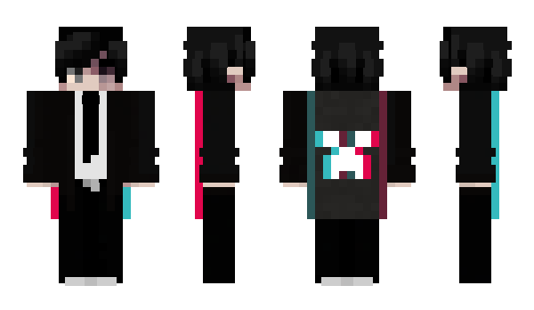 Minecraft skin TECHNO_DMC