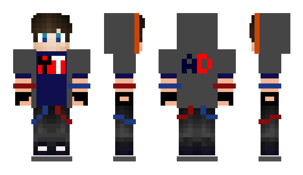 Minecraft skin Iskysto