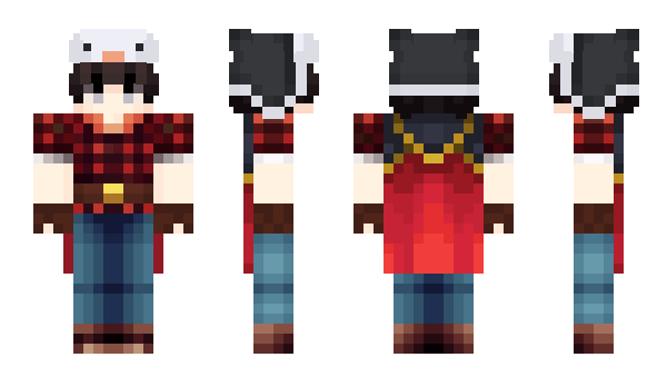 Minecraft skin cutsik