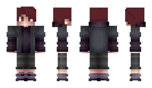 Minecraft skin Rune_Rot