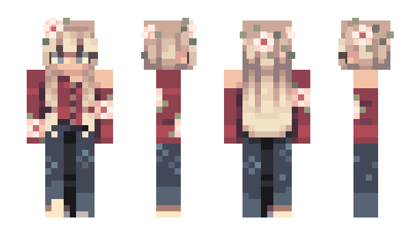 Minecraft skin cherryfluff