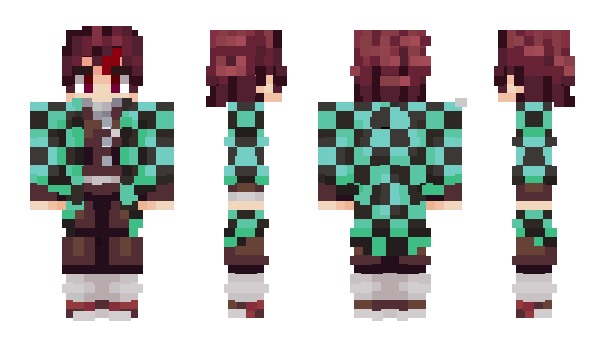 Minecraft skin Kanabi