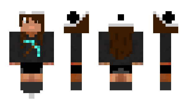 Minecraft skin HowlyCow