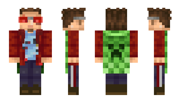 Minecraft skin Zuzko