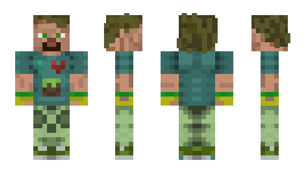 Minecraft skin Pimentofr