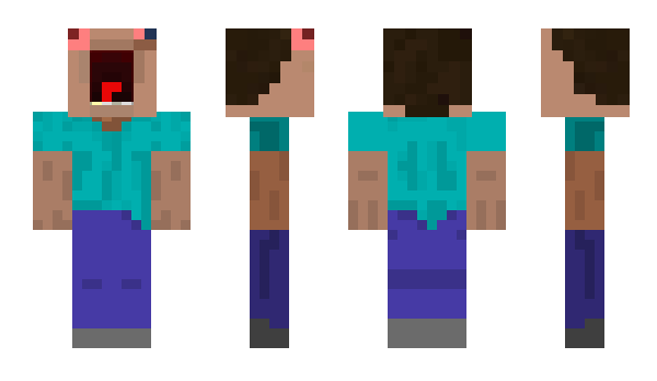 Minecraft skin SuperVaporNoob