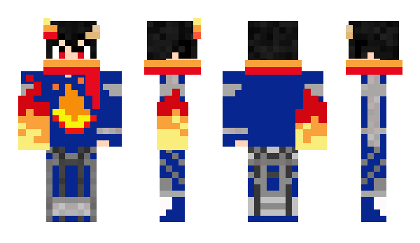 Minecraft skin Dragoninja