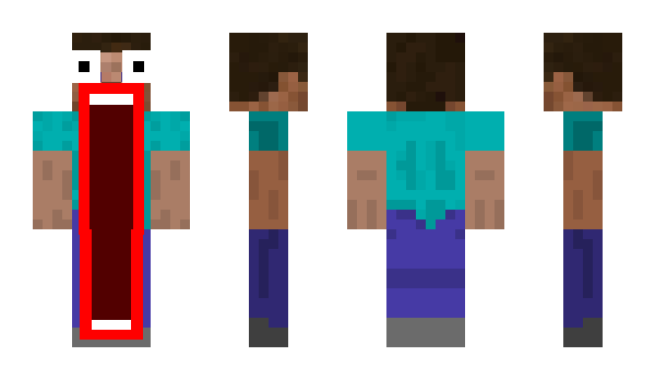 Minecraft скин по нику WarriorF