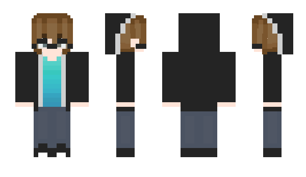 Minecraft скин по нику Leafli