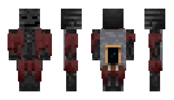 Minecraft skin Xasho