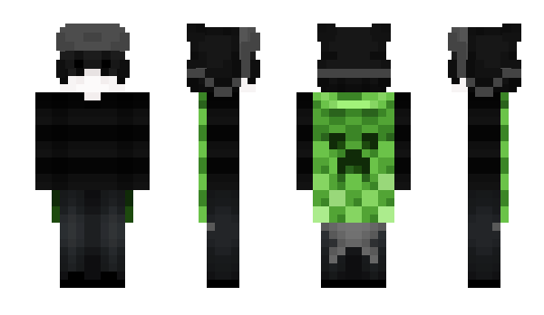 Minecraft skin 3PLV