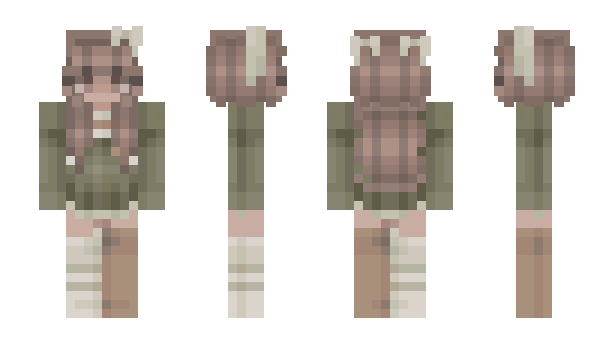 Minecraft skin livviee