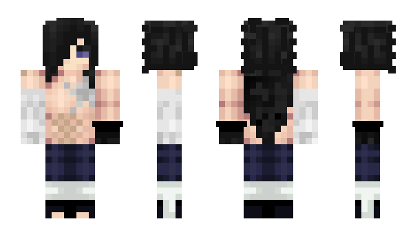 Minecraft skin UVEL