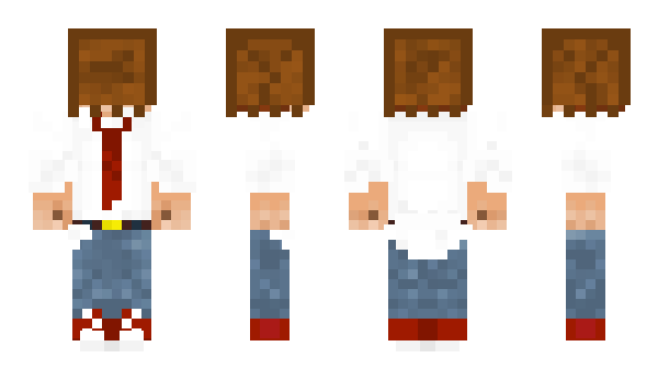 Minecraft skin PaperBagDude