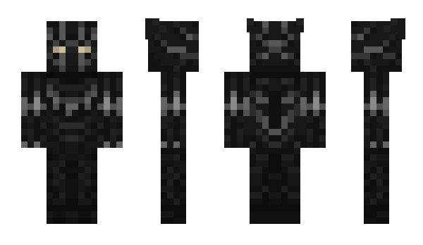 Minecraft skin BlackPanther01