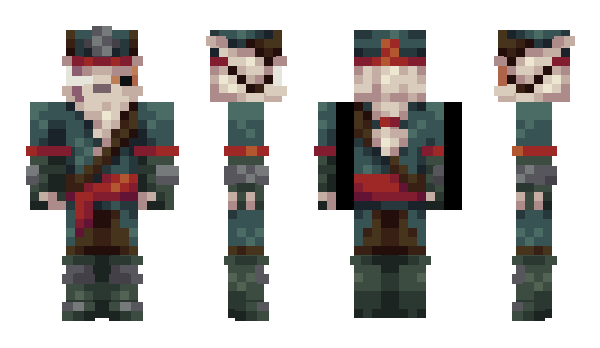 Minecraft skin Uiroh