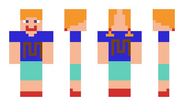 Minecraft skin Muskula