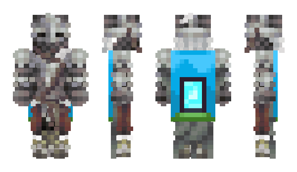 Minecraft skin Alien_Astel