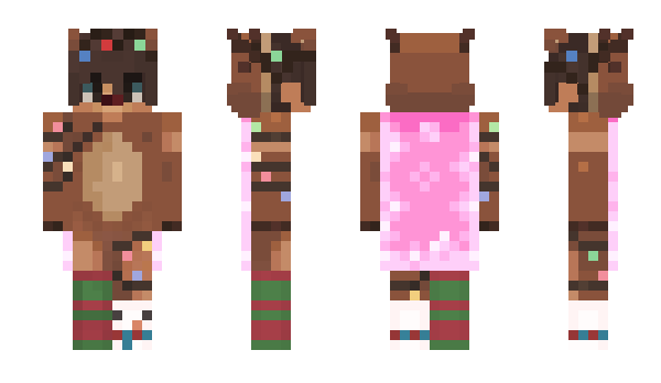 Minecraft skin BombyCreeper123