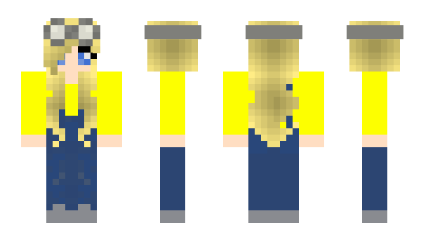 Minecraft skin MinionGirlGamer