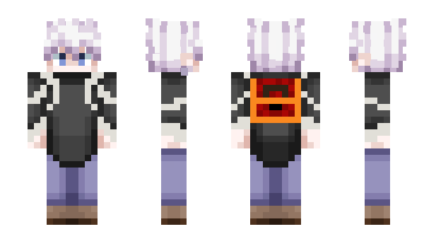 Minecraft skin KilluaonVal