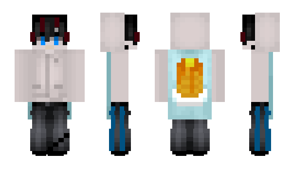 Minecraft skin h1z0m
