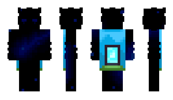 Minecraft skin FrostyzReturns