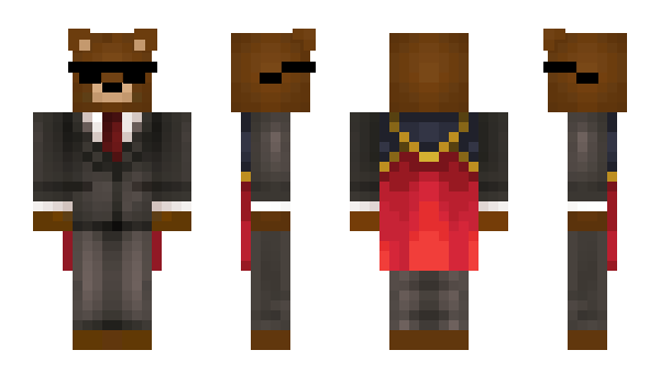 Minecraft скин по нику Damned_Gummybear