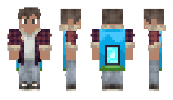 Minecraft skin vknvy