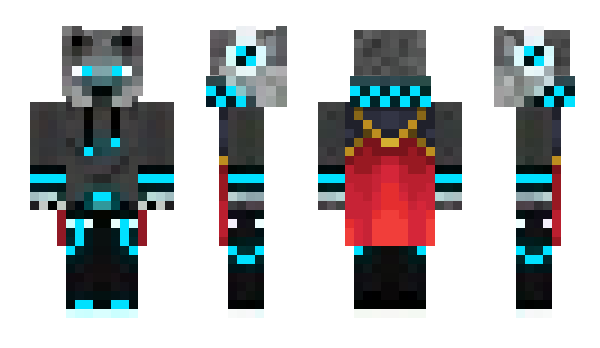 Minecraft skin Dark_Shik