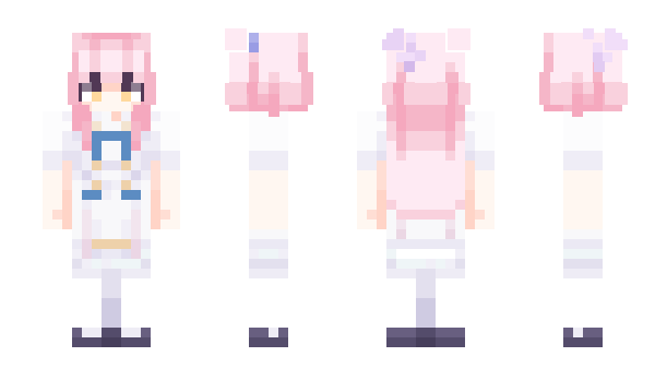 Minecraft skin Misono_____Mika