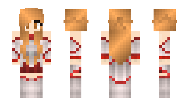 Minecraft skin cutus
