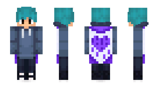 Minecraft skin CyanV98